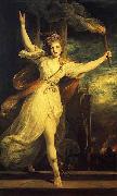 Sir Joshua Reynolds Thais of Athens with tourch oil on canvas